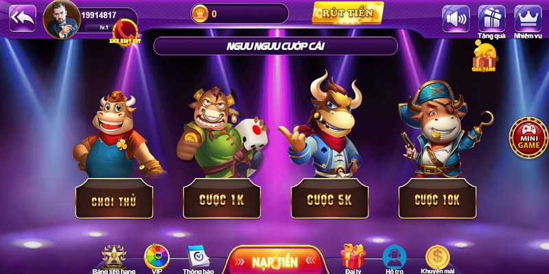 Kho Game Đa Dạng Tăng Hấp Dẫn Khuyến Mãi